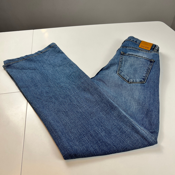 DU/ER Women Jeans Midweight Denim Wide Leg (Button Fly) size 25 x 30 - Picture 3 of 14